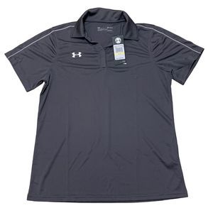 Under Armour Women’s Heatgear Tech Polo Grey Size Medium
